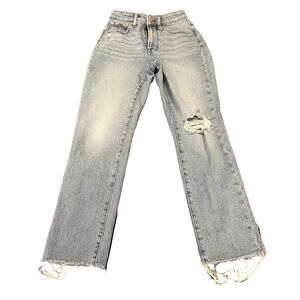 Madewell Women’s Jeans Size 25 (Size 2) Denim Curvy Perfect Vintage Distressed